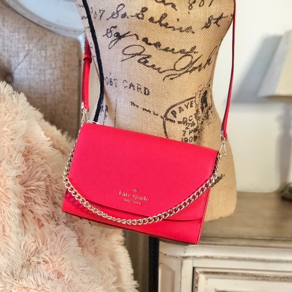 kate spade Handbags - Kate Spade convertible crossbody Red purse